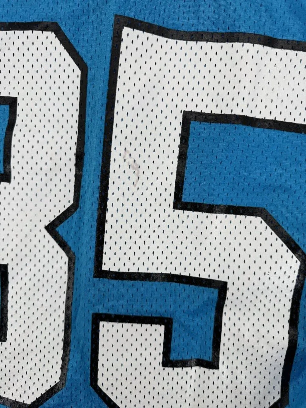 Vtg Nike Carolina Panthers Jersey Mens L Wesley Walls #85
